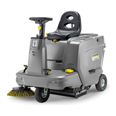 Karcher Karcher Ride-On Floor Sweeper, 33-1/2" Cleaning Path, KM85/50 R Bp, 1SB, 24 Volt Sealed AGM Battery 9.841-454.0